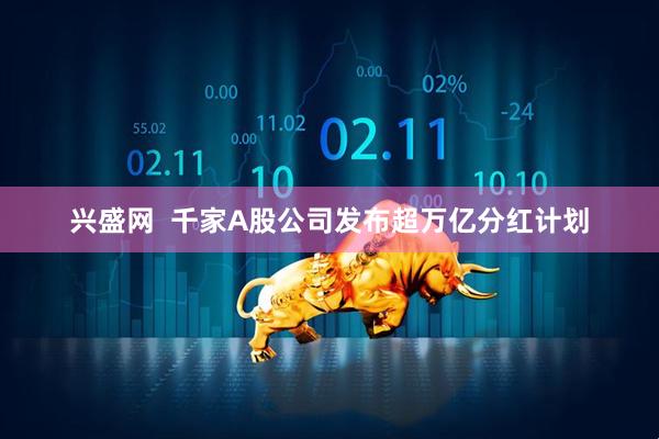 兴盛网  千家A股公司发布超万亿分红计划