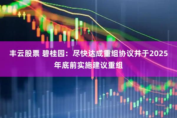 丰云股票 碧桂园：尽快达成重组协议并于2025年底前实施建议重组