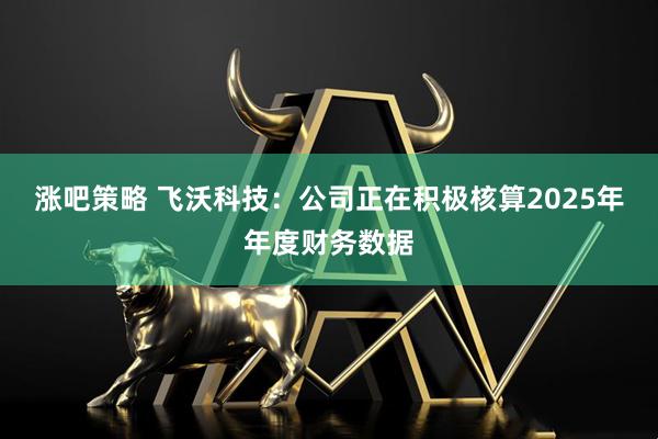 涨吧策略 飞沃科技：公司正在积极核算2025年年度财务数据